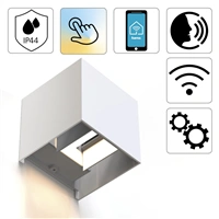 Hama SMART WiFi nstenn svetlo, tvorcov, 10 cm, IP44, vonkajie/vntorn pouitie, biele