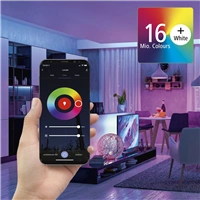 Hama SMART WiFi LED iarovka, E27, 10 W, RGBW, stmievaten