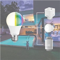 Hama SMART WiFi LED iarovka, E27, 10 W, RGBW, stmievaten