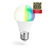Hama SMART WiFi LED iarovka, E27, 10 W, RGBW, stmievaten