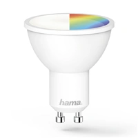 Hama SMART WiFi LED žiarovka, GU10, 5,5 W, RGBW, stmievateľná NAHRADA 176598