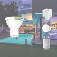 Hama SMART WiFi LED iarovka, GU10, 5,5 W, RGBW, stmievaten