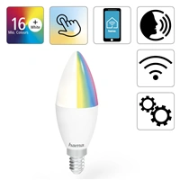 Hama SMART WiFi LED žiarovka, E14, 5,5 W, RGBW, stmievateľná