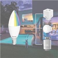 Hama SMART WiFi LED žiarovka, E14, 5,5 W, RGBW, stmievateľná