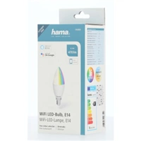 Hama SMART WiFi LED žiarovka, E14, 5,5 W, RGBW, stmievateľná