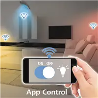 Hama SMART WiFi LED žiarovka, E27, 10 W, biela, stmievateľná