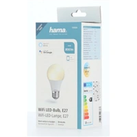 Hama SMART WiFi LED žiarovka, E27, 10 W, biela, stmievateľná