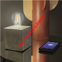 Hama SMART WiFi LED žiarovka, E27, 7 W,  stmievateľná