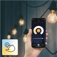 Hama SMART WiFi LED žiarovka, E27, 7 W,  stmievateľná