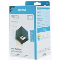 Hama SMART WiFi nstenn svetlo, pre vonkajie aj vntorn pouitie, ovldanie aplikciou, ierne