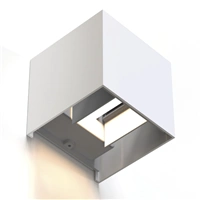 Hama SMART WiFi nástenné svetlo, štvorcové, 10 cm, IP44, vonkajšie/vnútorné použitie, biele