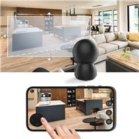 Hama Smart domca IP kamera, WiFi, otanie/naklpanie, non videnie