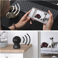 Hama Smart domáca IP kamera, WiFi, otáčanie/naklápanie, nočné videnie