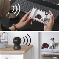 Hama Smart domáca IP kamera, WiFi, otáčanie/naklápanie, nočné videnie