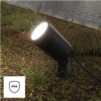 Hama SMART WiFi záhradná lampa, zapichovacia nožička, vode odolná, stmievateľná