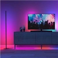 Hama SMART stojaca rohová RGB LED lampa s hudobným senzorom, 153 cm