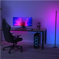 Hama SMART stojaca rohová RGB LED lampa s hudobným senzorom, 153 cm