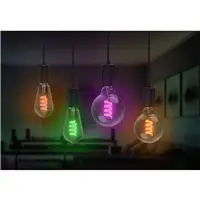Hama SMART WiFi LED žiarovka, Matter, E27, retro, ST64 Filament, RGBW, stmievateľná, appka