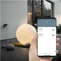 Hama SMART WiFi vonkajšia zásuvka, Matter, IP44