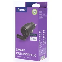 Hama SMART WiFi vonkajšia zásuvka, Matter, IP44
