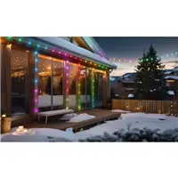 Hama SMART WiFi svetelná reťaz, 100 LED, von./vnút. použitie, nastavenie farieb, stmievanie, 10 m