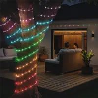 Hama SMART WiFi svetelná reťaz, 100 LED, von./vnút. použitie, nastavenie farieb, stmievanie, 10 m
