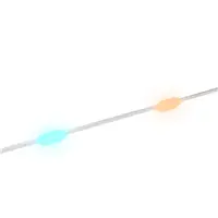 Hama SMART WiFi svetelná reťaz, 100 LED, von./vnút. použitie, nastavenie farieb, stmievanie, 10 m