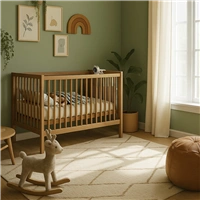 Hama Smart WiFi kamera/pestúnka, nočná lampička, teplomer, držiak na postieľku