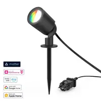 Hama SMART WiFi LED záhradné svetlo, Matter, zapich. nožička, IP65, farby, stmievanie, appka