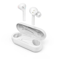 Hama Bluetooth štupľové slúchadlá Style, bezdrôtové, nabíjacie puzdro, biele