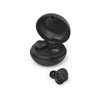 Hama Bluetooth štupľové slúchadlá  LiberoBuds, bezdrôtové, nabíjacie puzdro, čierne