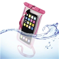 Hama Playa, outdoorové puzdro na mobil, veľkosť XXL, ružové