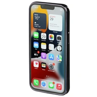 Hama Clear&Chrome, kryt pre Apple iPhone 13, recyklovan materil, ierny