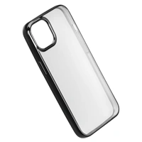 Hama Clear&Chrome, kryt pre Apple iPhone 13, recyklovan materil, ierny