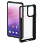 Hama Metallic Frame, kryt pre Samsung Galaxy A53 5G, priehľadný/čierny