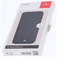 Black Rock Slim Folio, puzdro-knižka pre Apple iPhone 17, čierne