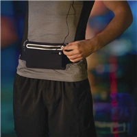 Hama Finest Sports, športová bedrová taštička na mobil, Lycra, antracitová