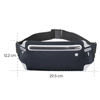 Hama Finest Sports, športová bedrová taštička na mobil, Lycra, antracitová