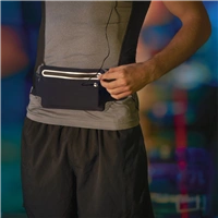 Hama Finest Sports, športová bedrová taštička na mobil, Lycra, antracitová