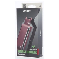 Hama Finest Sports, športová bedrová taštička na mobil, ružová