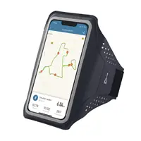 Hama Finest Sports, športové puzdro na mobil, na rameno, 4,5"-5"/14,7x7,2 cm, Lycra, antracitové