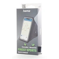 Hama Finest Sports, športové puzdro na mobil, na rameno, XL (4,5"-5"/14,7x7,2 cm), antracitové