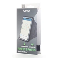 Hama Finest Sports, športové puzdro na mobil, na rameno, XXL (5"-5,5"/15,8x8 cm), antracitové