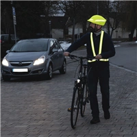 Hama reflexné popruhy/traky pre bežcov/chodcov/cyklistov, norma EN 17353:2020, nastaviteľné