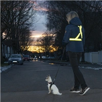 Hama reflexné popruhy/traky pre bežcov/chodcov/cyklistov, norma EN 17353:2020, nastaviteľné