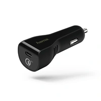 Hama rýchla USB nabíjačka do vozidla, USB-C, Quick Charge 4+ / Power Delivery, 27 W