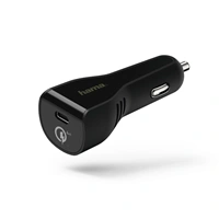 Hama rýchla USB nabíjaka do vozidla, USB-C, Quick Charge 4+ / Power Delivery, 27 W