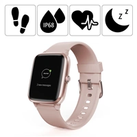 Hama Fit Watch 5910, športové hodinky, vodeodolné, GPS, pulz, kalórie, krokomer atď, ružové zlato