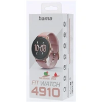 Hama Fit Watch 4910, športové hodinky, pulz, oxymeter, kalórie, vodeodolné, ružové