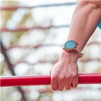 Hama Fit Watch 4910, športové hodinky, pulz, oxymeter, kalórie, vodeodolné, ružové